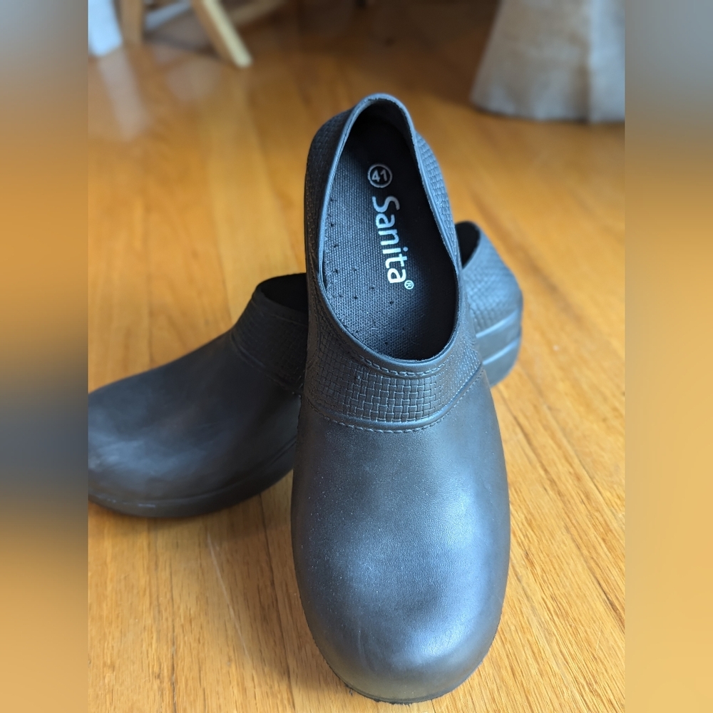 SANITA Aero Motion Rubber Slip On Comfort Womens Clogs Shoes
